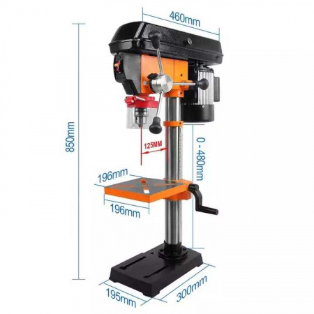 Вертикально-сверлильный станок Ruibo DP10-750, 750W