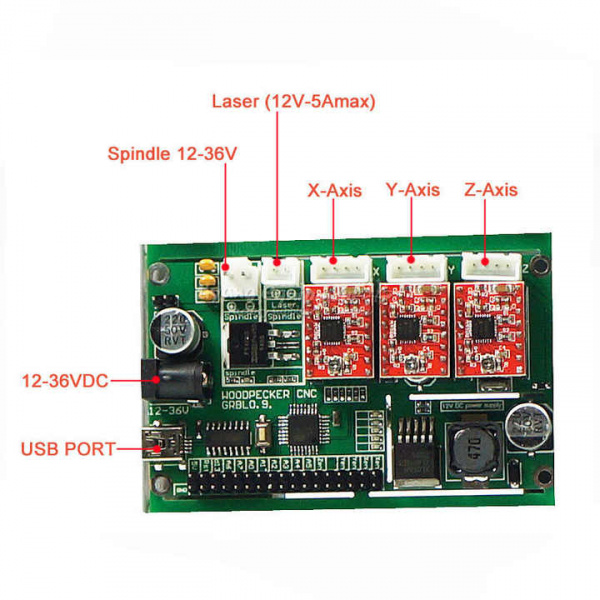 CYC гравировальный станок Sihao 3018DKJ5500MW00003V2 с ER11