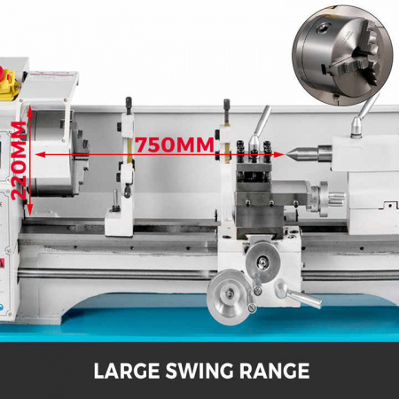 Мини-токарный станок Sihao JSMNCC220X750-001V2, 750mm