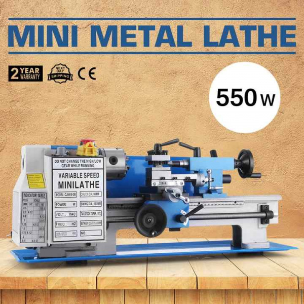 Мини-токарный станок Sihao 0618WXCC000000001V2, 100×21 mm
